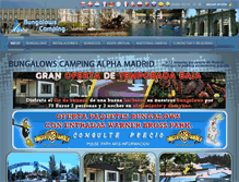 Tablet Screenshot of campingalpha.com